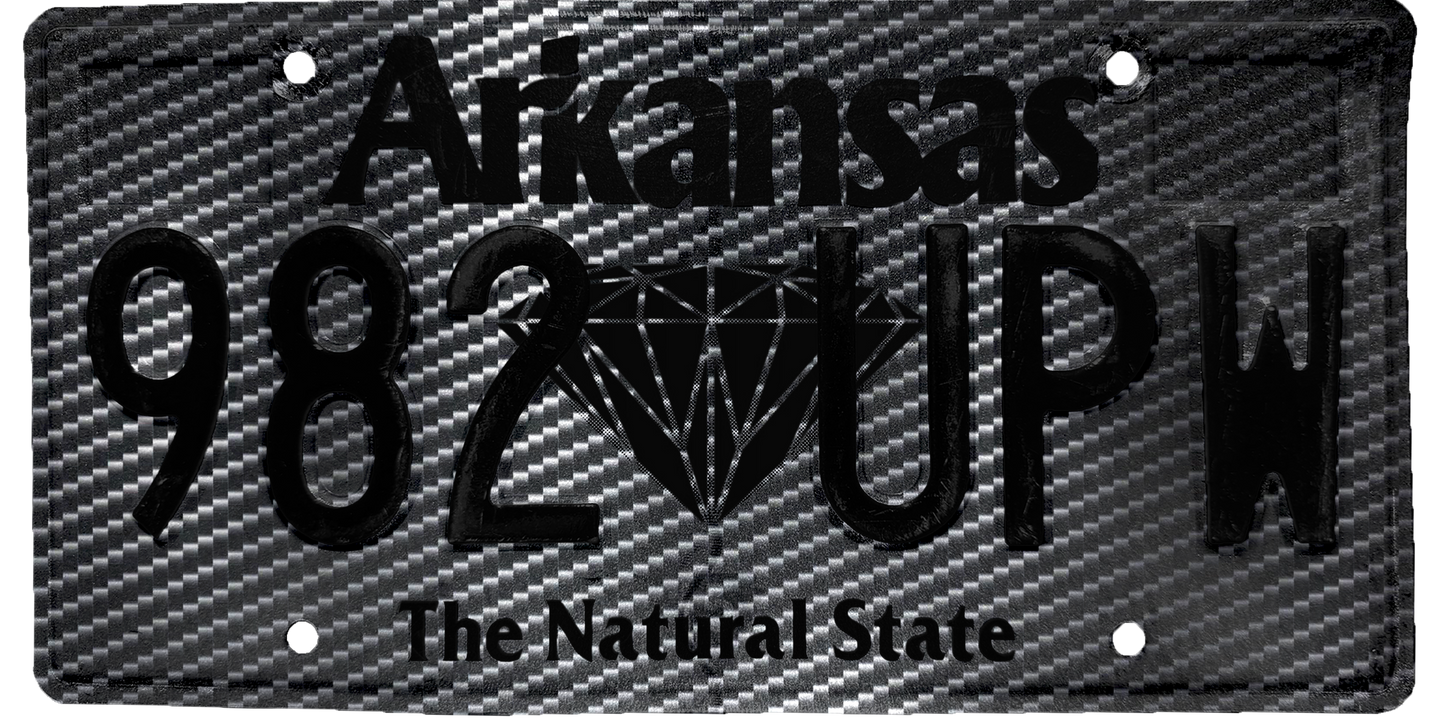 Arkansas License Plate Wrap Kit