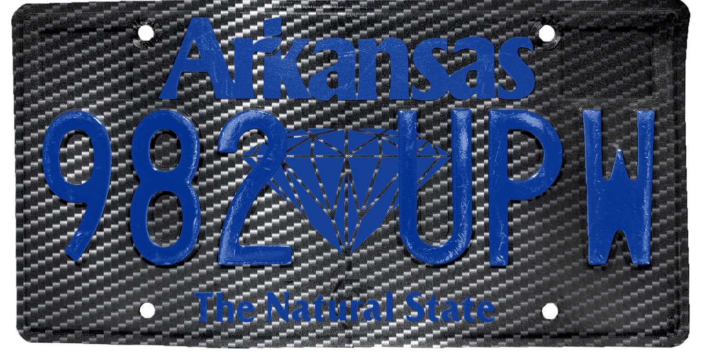 Arkansas License Plate Wrap Kit