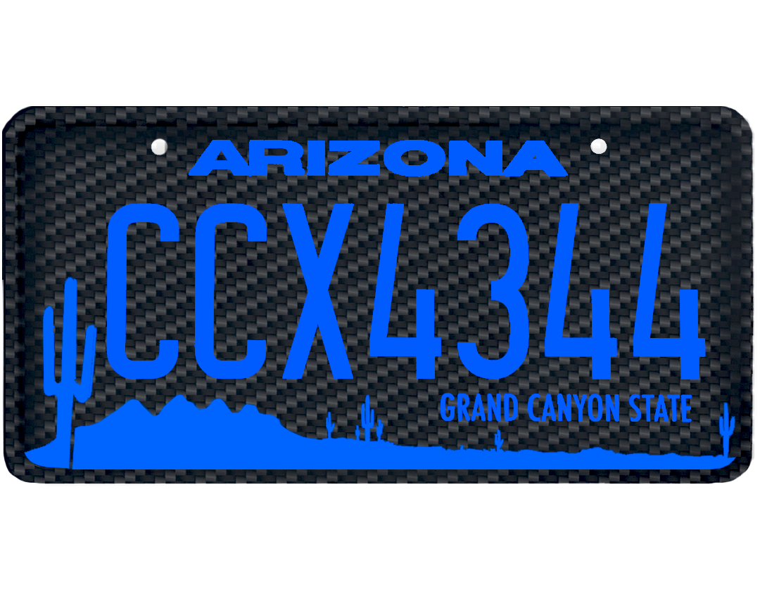 Arizona License Plate Wrap Kit PlateWraps