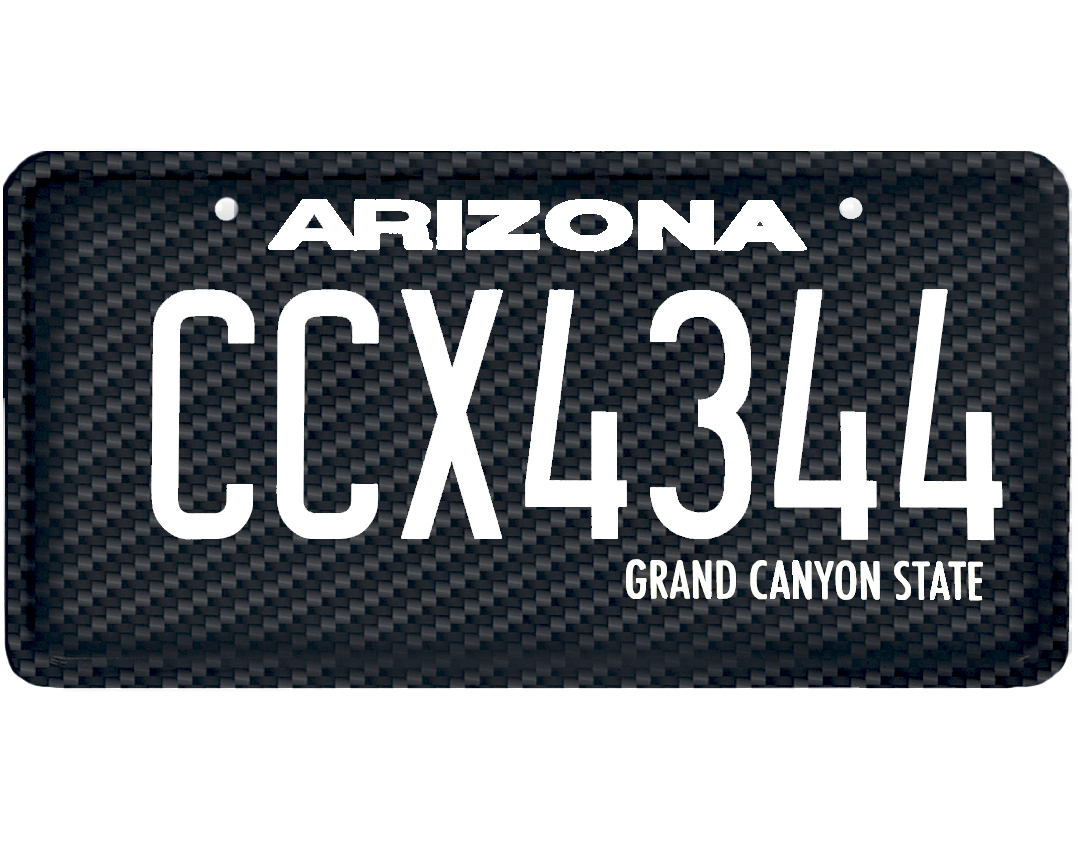 Arizona License Plate Wrap Kit PlateWraps