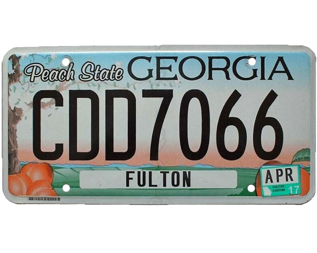 Sample Georgia Tag Sticker License plate wrap kits – Page 2 – PlateWraps