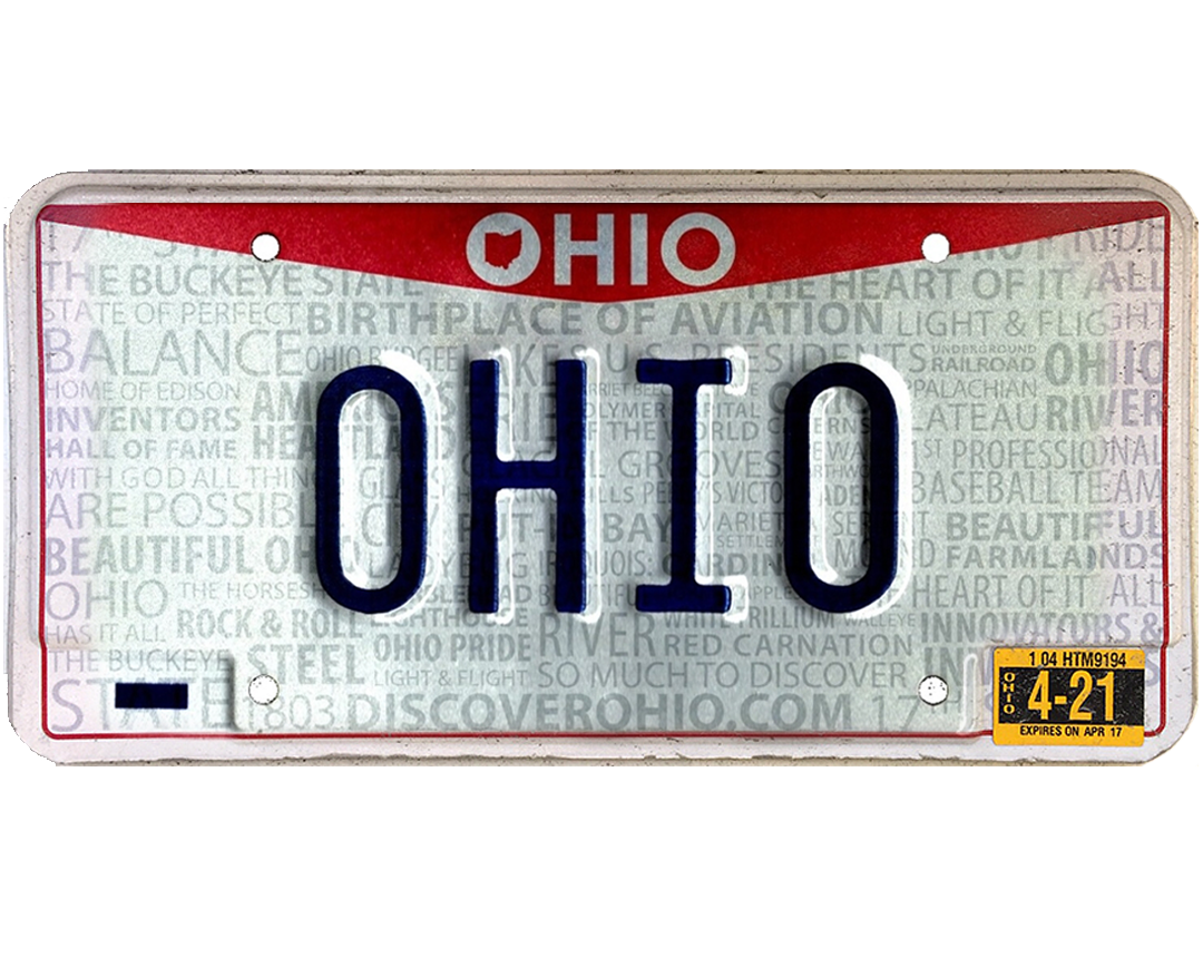 How To Put Stickers On Ohio License Plate at Scott Sommer blog