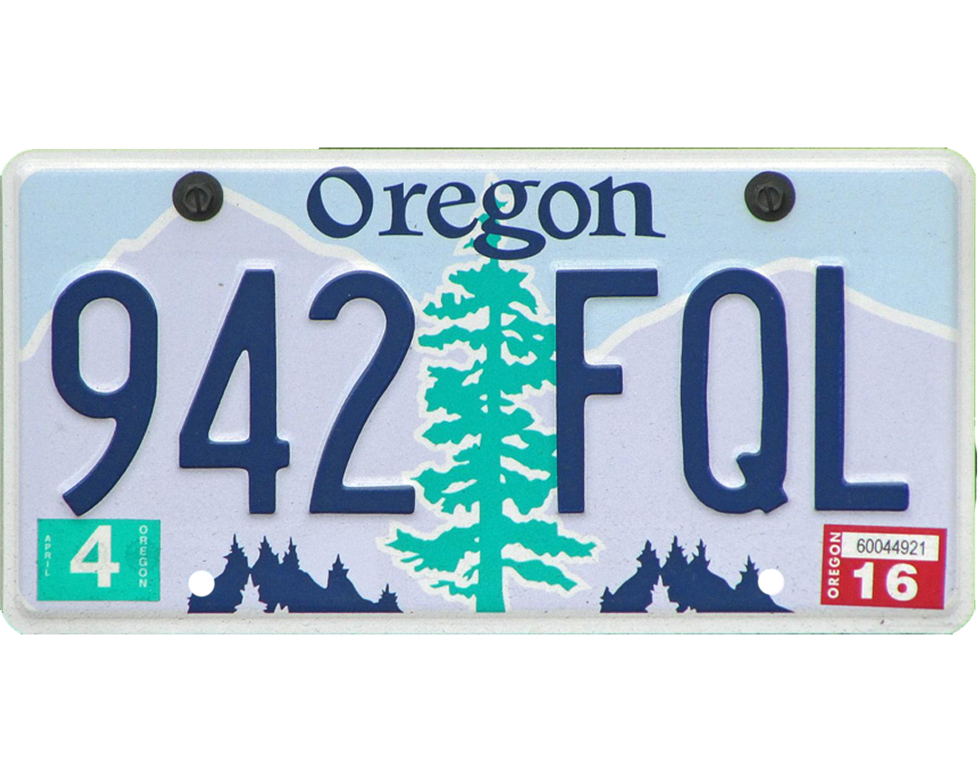 Oregon License Plate Wrap Kit – PlateWraps