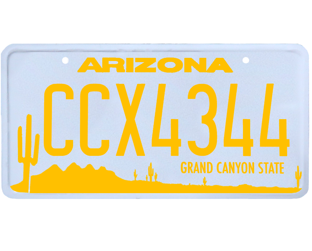 Arizona License Plate Wrap Kit PlateWraps