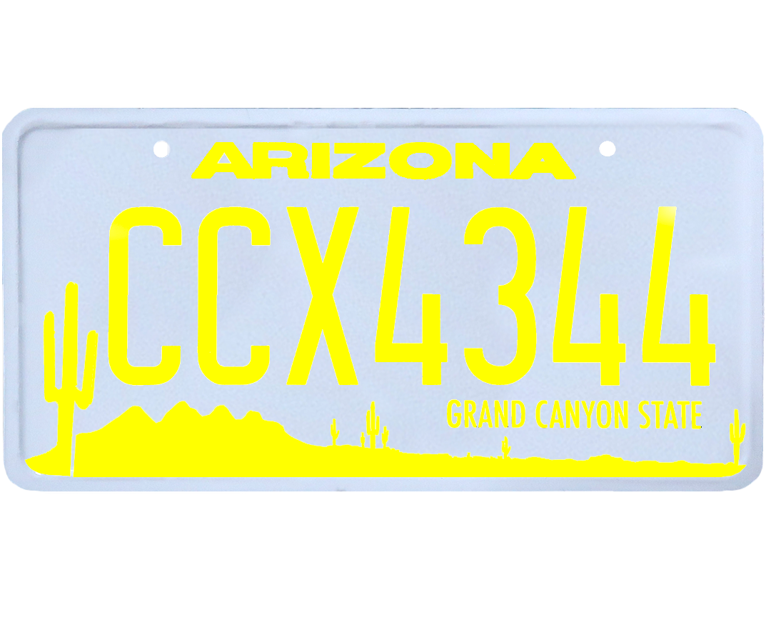 Arizona License Plate Wrap Kit PlateWraps