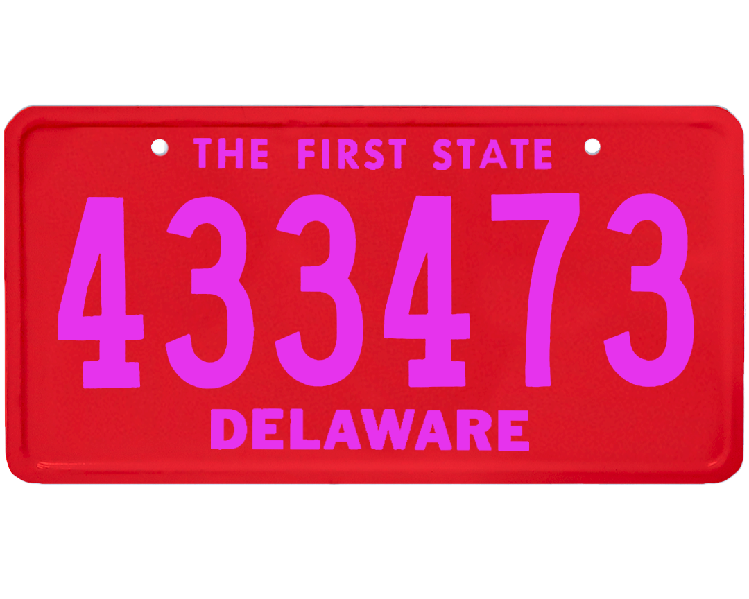 Delaware License Plate Wrap Kit – PlateWraps