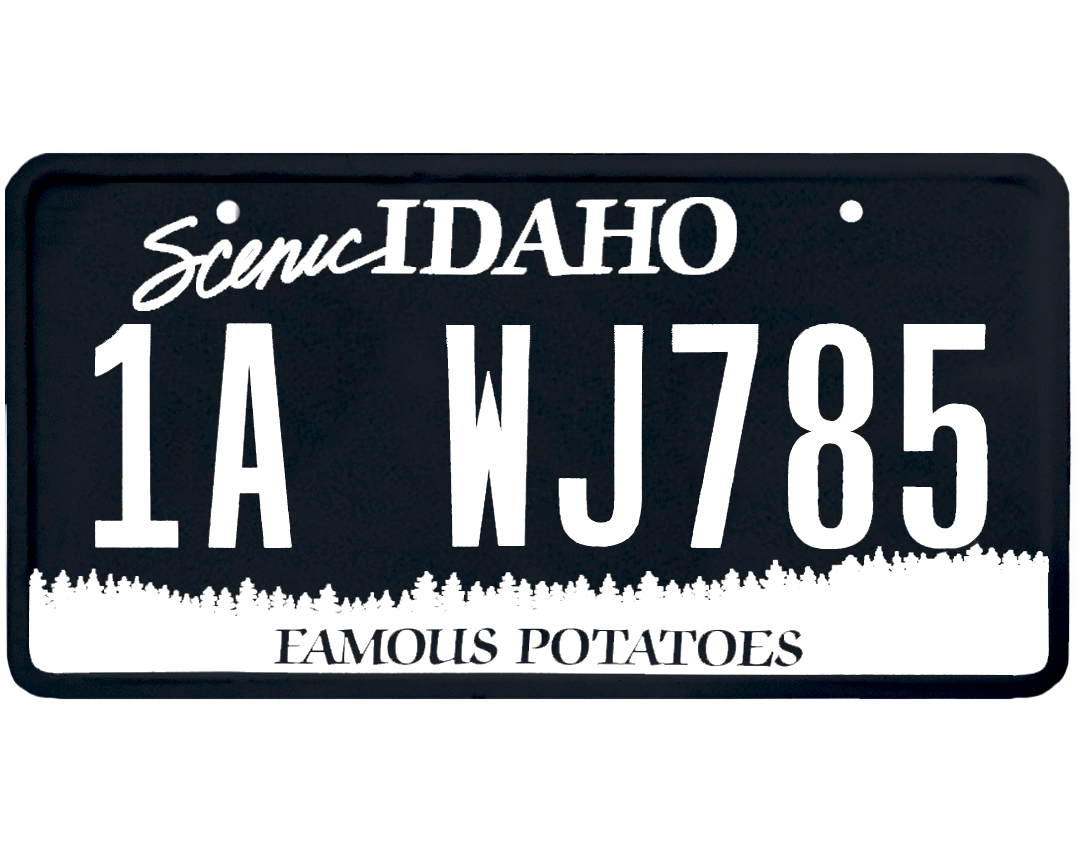 Idaho License Plate Wrap Kit PlateWraps gta-online-license-plate-creator-hold-to-reset