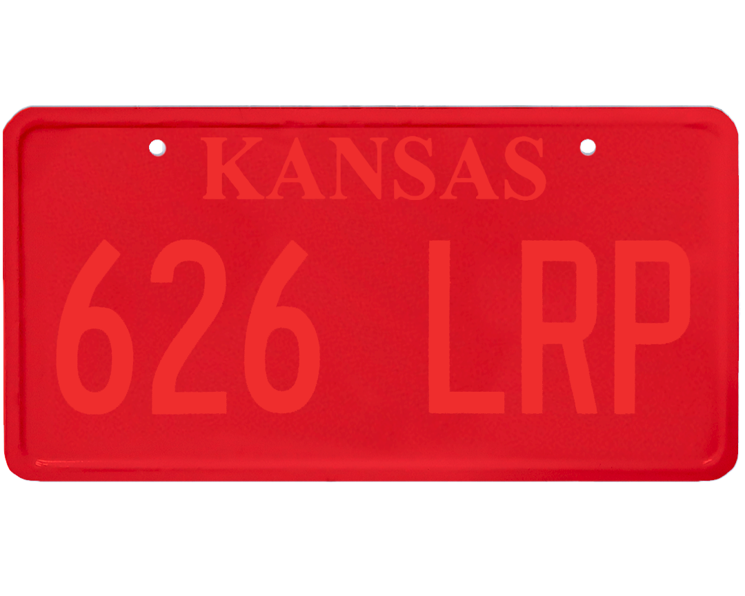 Kansas License Plate Wrap Kit – PlateWraps