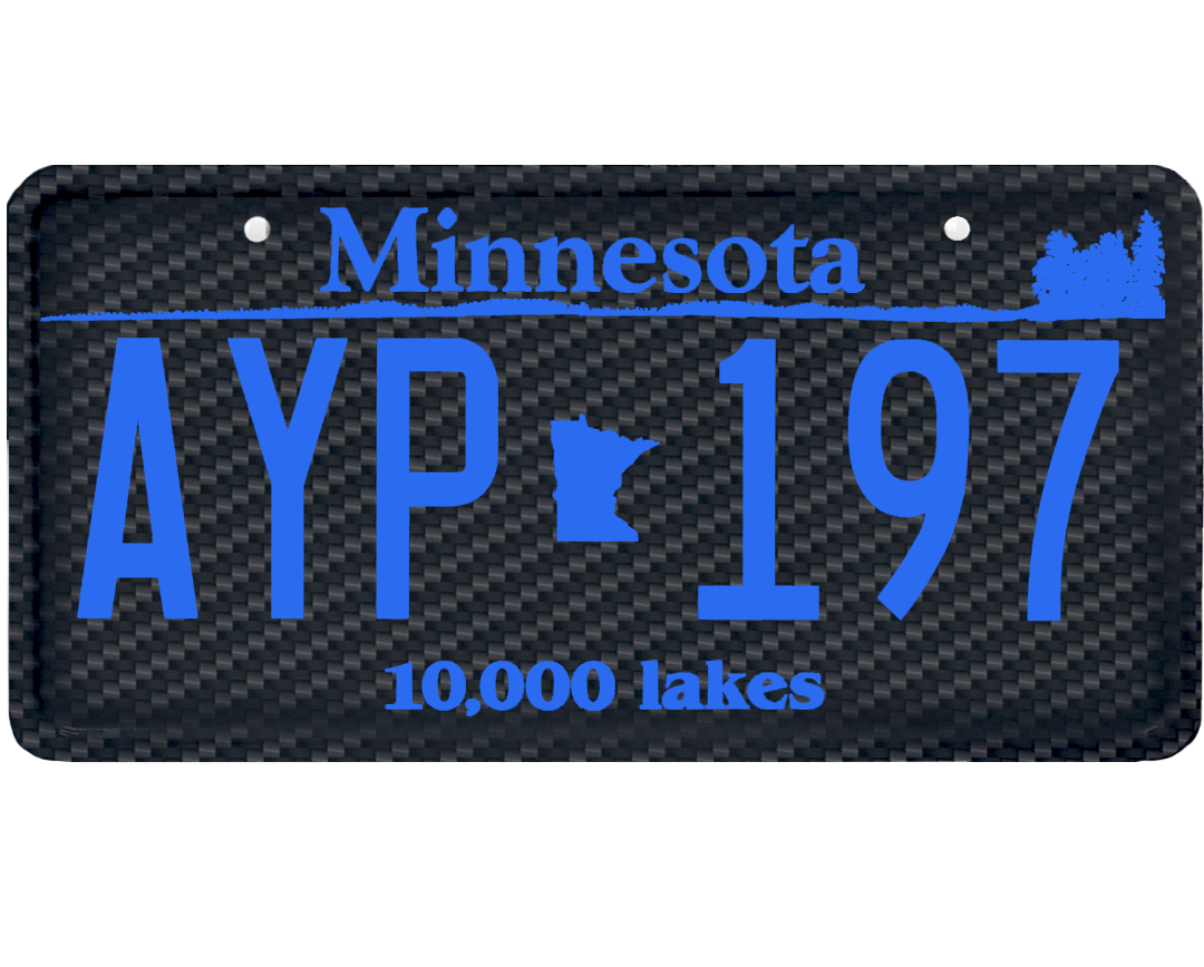 Minnesota License Plate Wrap Kit – PlateWraps